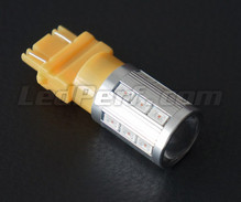 Lâmpada P27/7W Magnifier com 21 LEDs SG Alta potência + Lupa laranjas Casquilho 3157