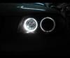 Pack Angel Eyes de LEDs (branco puro) para BMW Série 1 2ª fase - Standard