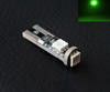 LED T10 Panther - Verde - Anti-erro computador de bordo  W5W