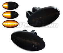 Piscas laterais dinâmicos LED para Peugeot 206+