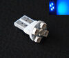 Lâmpada T10 Efficacity de 5 LEDs TL azuis (w5w)