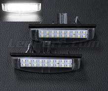 Pack de 2 módulos de LED para chapa de matrícula traseira de Toyota Avensis MK1