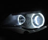 Pack Angel Eyes de LEDs para BMW Serie 6 (E63 E64) 1ª fase - Com Xénon de fábrica - MTEC V3