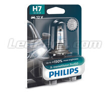 1x Lâmpada H7 Philips X-tremeVision PRO150 55W 12V - 12972XVPB1