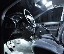 Pack interior luxo full LEDs (branco puro) para Ford Focus MK1