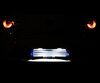 Pack LED (branco puro 6000K) chapa de matrícula traseira para Seat Ibiza 6J