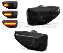 Piscas laterais dinâmicos LED para Dacia Logan 2