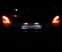 Pack de iluminação de chapa de matrícula de LEDs (branco xénon) para Peugeot 208