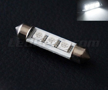 LED festoon 42mm - Branco - Anti-erro computador de bordo - C10W