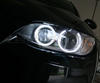 Pack Angel Eyes H8 de LEDs (branco puro) para BMW Série 3 (E92 - E93) - MTEC V3.0