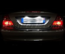 Pack LEDs (branco puro 6000K) chapa de matrícula traseira para Mercedes CLK (W209)
