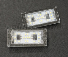 Pack de 2 módulos LED para chapa de matrícula traseira BMW (tipo 5)