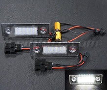 Pack de 2 módulos de LED para chapa de matrícula traseira de Skoda Roomster