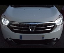 Pack de luzes de presença de LED (branco xénon) para Dacia Dokker