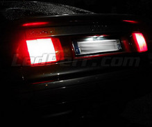 Pack LEDs (branco puro 6000K) chapa de matrícula traseira para Audi 80 / S2 / RS2