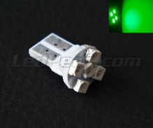 Lâmpada T10 Efficacity de 5 LEDs TL Verdes (w5w)