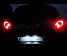 Pack de iluminação de chapa de matrícula de LEDs (branco xénon) para Opel Corsa D