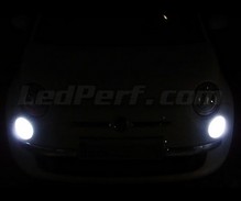 Pack luzes de presença e luzes de circulação diurna (branco xénon) para Fiat 500