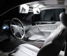 Pack interior luxo full LEDs (branco puro) para Mercedes CLK (W208)