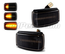 Piscas laterais dinâmicos LED para Volvo S70
