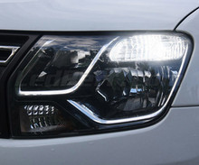 Pack luzes de circulação diurna / luzes de presença (branco xénon) para Dacia Duster (reestilizado)