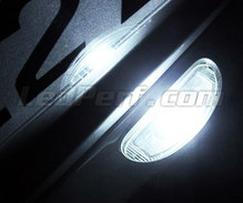 Pack de iluminação de chapa de matrícula de LEDs (branco xénon) para Opel Corsa B