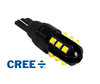 Lâmpada W16W LED T15 Ultimate Ultra Potente - 12 LEDs CREE - Anti-erro OBD