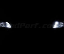 Pack de luzes de presença de LED (branco xénon) para Opel Corsa C