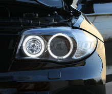 Pack Angel Eyes de LEDs (branco puro) para BMW Série 1 2ª fase - MTEC V3.0