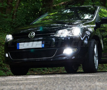 Pack de luzes de circulação diurna a LED (branco xénon) para Volkswagen Polo 6R / 6C1