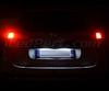 Pack de iluminação de chapa de matrícula de LEDs (branco xénon) para Dacia Duster