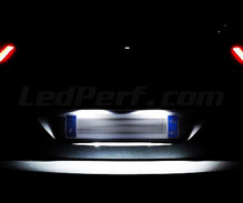 Pack LEDs (branco puro) chapa de matrícula traseira para Ford Focus MK2