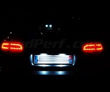 Pack LEDs (branco puro 6000K) chapa de matrícula traseira para Audi A6 C6