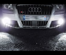 Pack lâmpadas de faróis de nevoeiro Xénon Efeito para Audi A8 D3