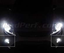 Pack faróis de nevoeiro de LED (branco xénon) para Ford Focus MK2