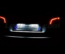 Pack de iluminação de chapa de matrícula de LEDs (branco xénon) para Peugeot 508