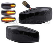 Piscas laterais dinâmicos LED para Hyundai Coupe GK3