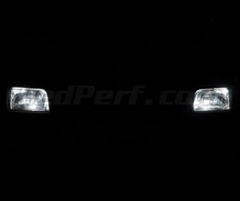 Pack de luzes de presença de LED (branco xénon) para Renault Clio 1