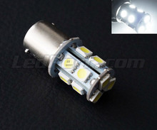 Lâmpada R10W a 13 LEDs brancos Alta potência Casquilho BA15S