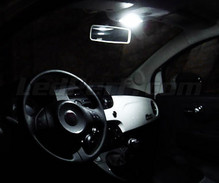 Pack interior luxo full LEDs (branco puro) para Fiat 500