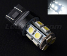 Lâmpada W21/5W a 13 LEDs brancos Alta potência Casquilho T20