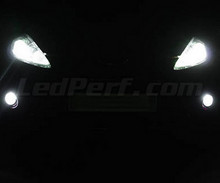 Pack faróis de nevoeiro de LED (branco xénon) para Ford Fiesta MK7
