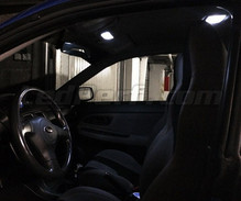 Pack interior de luxo full LEDs (branco puro) para Subaru Impreza GG/GD