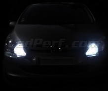 Pack de luzes de presença de LED (branco xénon) para Peugeot 307