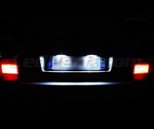 Pack LEDs (branco puro 6000K) chapa de matrícula traseira para Audi A4 B5
