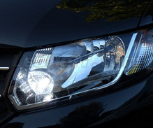 Pack luzes de presença / luzes de circulação diurna (branco xénon) para Dacia Logan 2