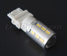 Lâmpada P27/7W Magnifier com 21 LEDs SG Alta potência + Lupa brancos - Casquilho 3157
