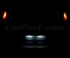 Pack de iluminação de chapa de matrícula de LEDs (branco xénon) para Peugeot 807