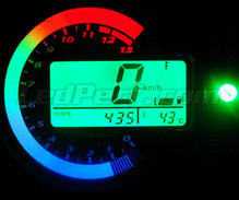 Kit LED mostrador tipo 1 para Kawasaki zx6r Mod. 2003-2006.