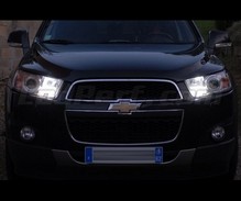 Pack luzes de presença e luzes de circulação diurna a LED (branco xénon) para Chevrolet Captiva